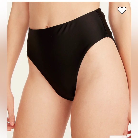 NWT J.Crew High-rise bikini bottom in Navy Blue Style BF178 - Picture 4 of 10